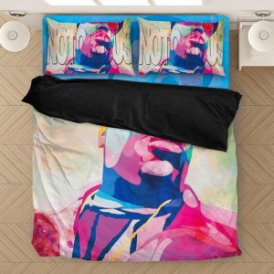 Awesome Notorious B.I.G Multicolor Abstract Bedclothes