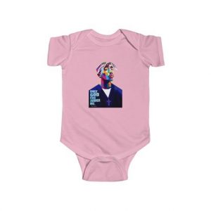 Only God Can Judge Me 2Pac Abstract Head Art Baby Onesie