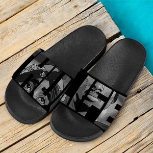 Thug Life Rapper Tupac Amaru Shakur Art Amazing Slide Sandals