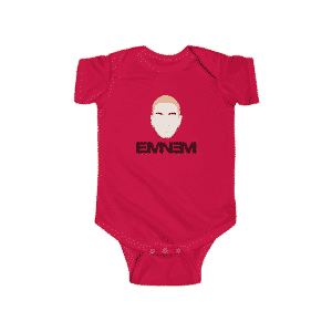 American Rap Icon Marshall Mathers Eminem Art Baby Onesie