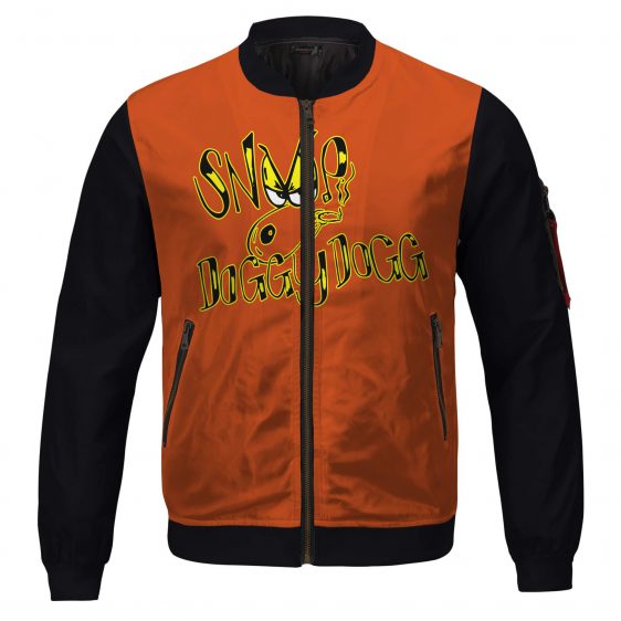 Dope Snoop Doggy Dogg Classic Logo Orange Varsity Jacket