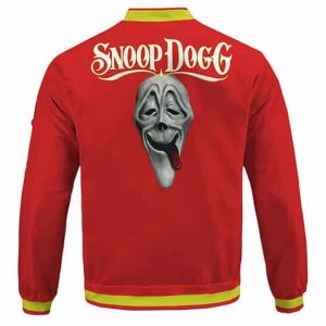 Snoop Dogg Scary Movie Adidas Parody Red Bomber Jacket