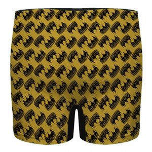 Crowned Biggie Smalls Pattern Gold Men's Underwear