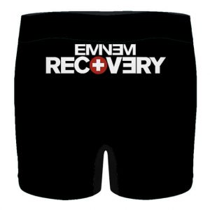 Eminem Recovery Album Logo Black Men's Boxer Shorts