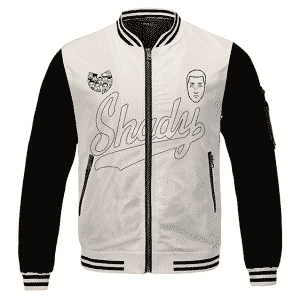 Eminem Shady Legends Famous 90s Rapper Art Varsity Jacket