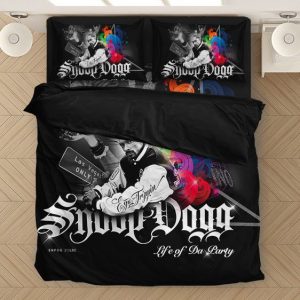 Snoop Dogg Life of Da Party Dope Black Bedding Set