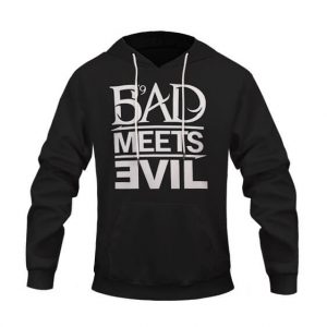 Bad Meets Evil Logo Hip-Hop Duo Eminem & Royce Da 5’9 Hoodie