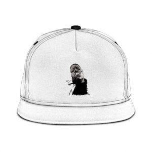East-Coast Rapper Biggie Smalls Minimalist Art Snapback Cap