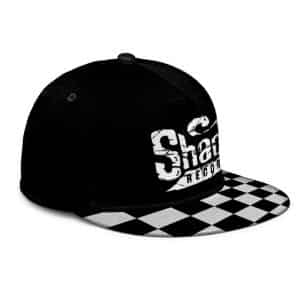 Eminem Shady Records Logo Cool Checkerboard Pattern Snapback