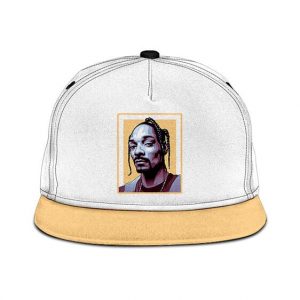 Dope Snoop Doggy Dogg Vector Portrait Snapback Cap