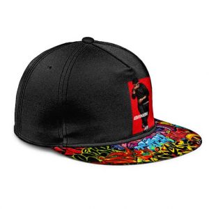 Stylish Eminem Graffiti Pattern Design Snapback Hat