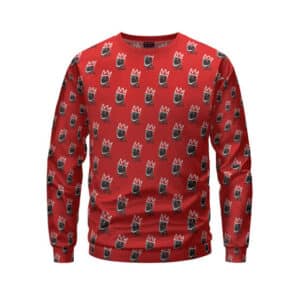 It Was All A Dream Biggie Pattern Crewneck Sweatshirt