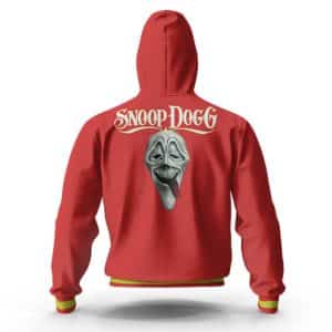 Snoop Dogg Scary Movie Adidas Parody Red Zip Hoodie Jacket