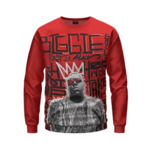 Tribute To Biggie Smalls Rest In Peace Crewneck Sweatshirt