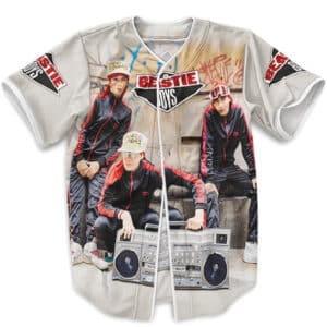 American Rap Group Beastie Boys Album Cover Baseball Jersey