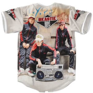 American Rap Group Beastie Boys Album Cover Baseball Jersey