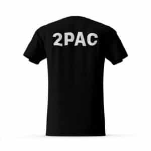 2Pac Shakur Trust Nobody Side View Portrait Tees