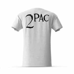 Tupac Makaveli Sitting Monochrome Art Shirt