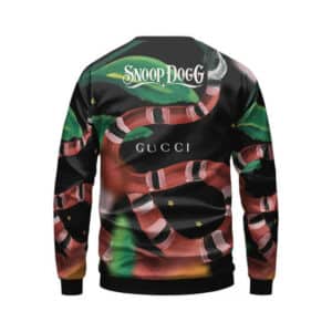 Snoop Dogg Gucci Snake Art Crewneck Sweater