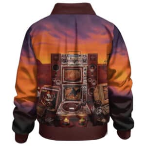 What You Gonna Do When the Grid Goes Down Album Cover Bomber Jacket