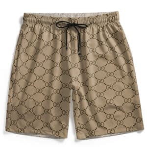 Snoop Dogg Gucci Pattern Print Awesome Board Shorts